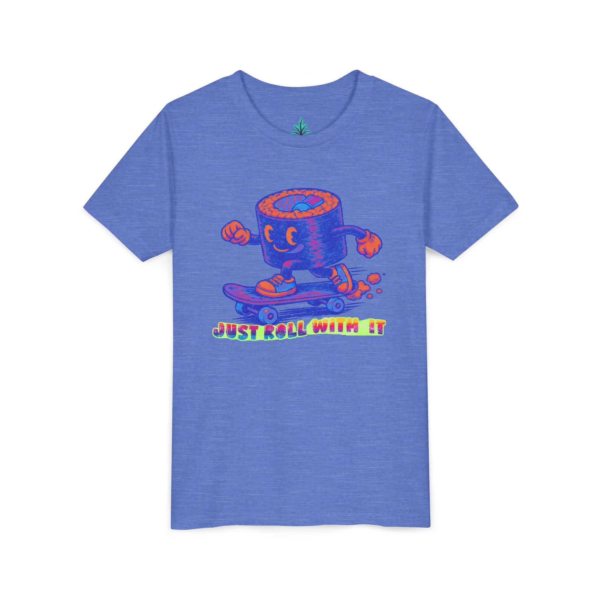 'Just Roll With It' Skate Sushi - The Hadley Youth Tee