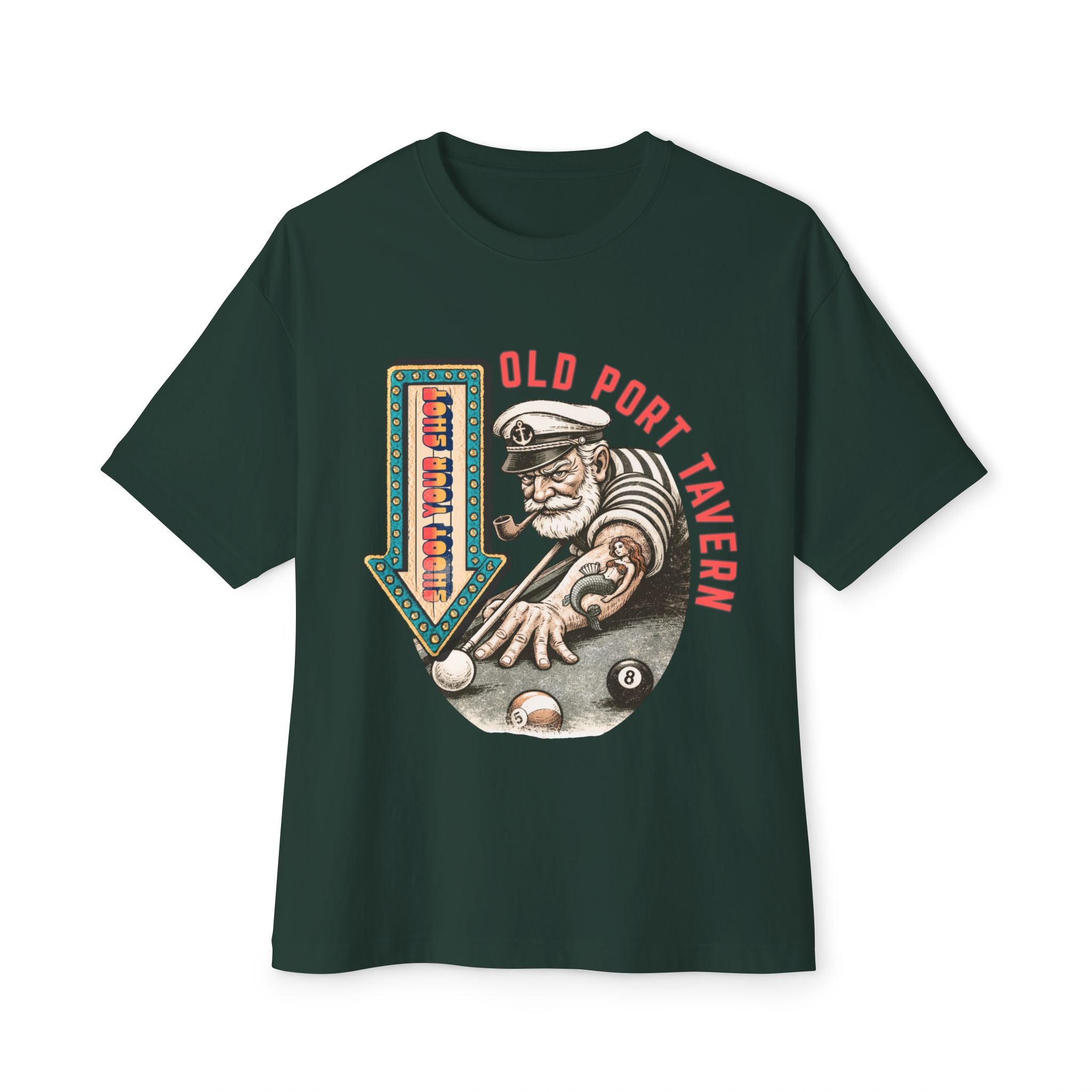 Old Port Tavern Billiards - Retro Tee