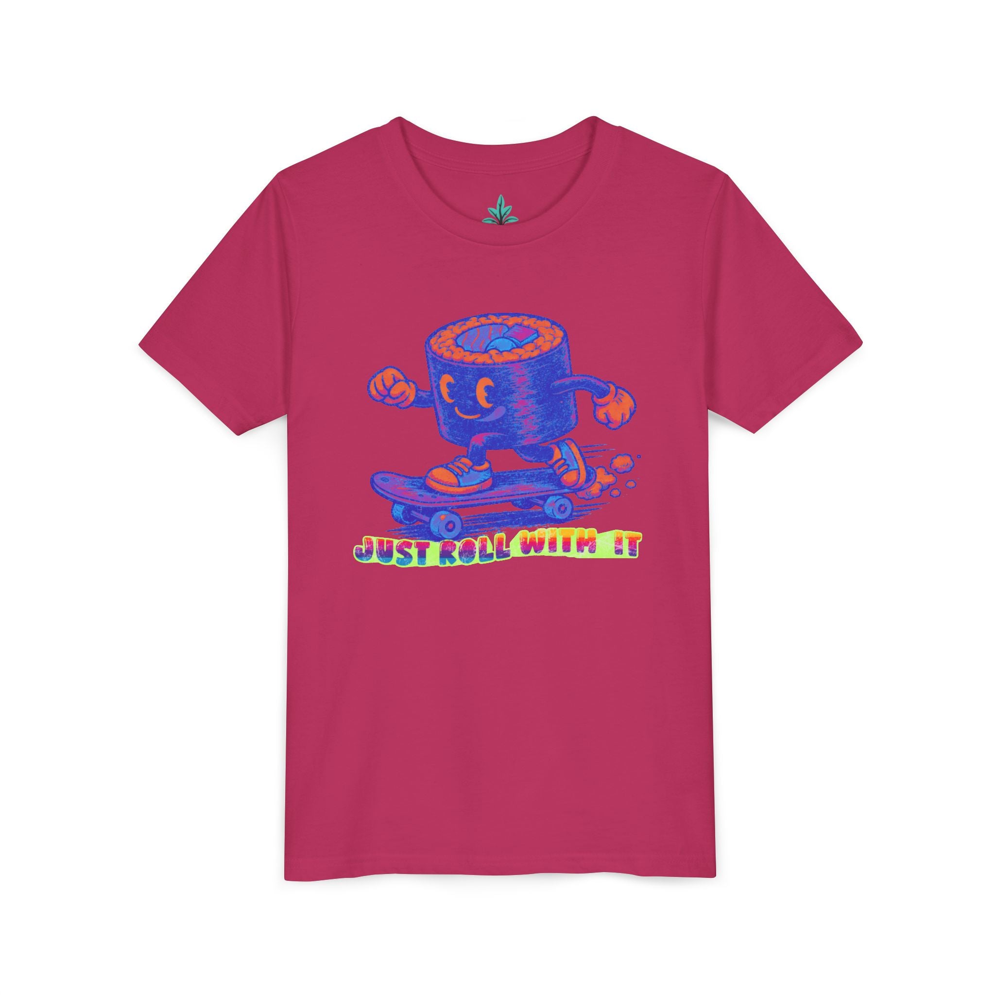 'Just Roll With It' Skate Sushi - The Hadley Youth Tee