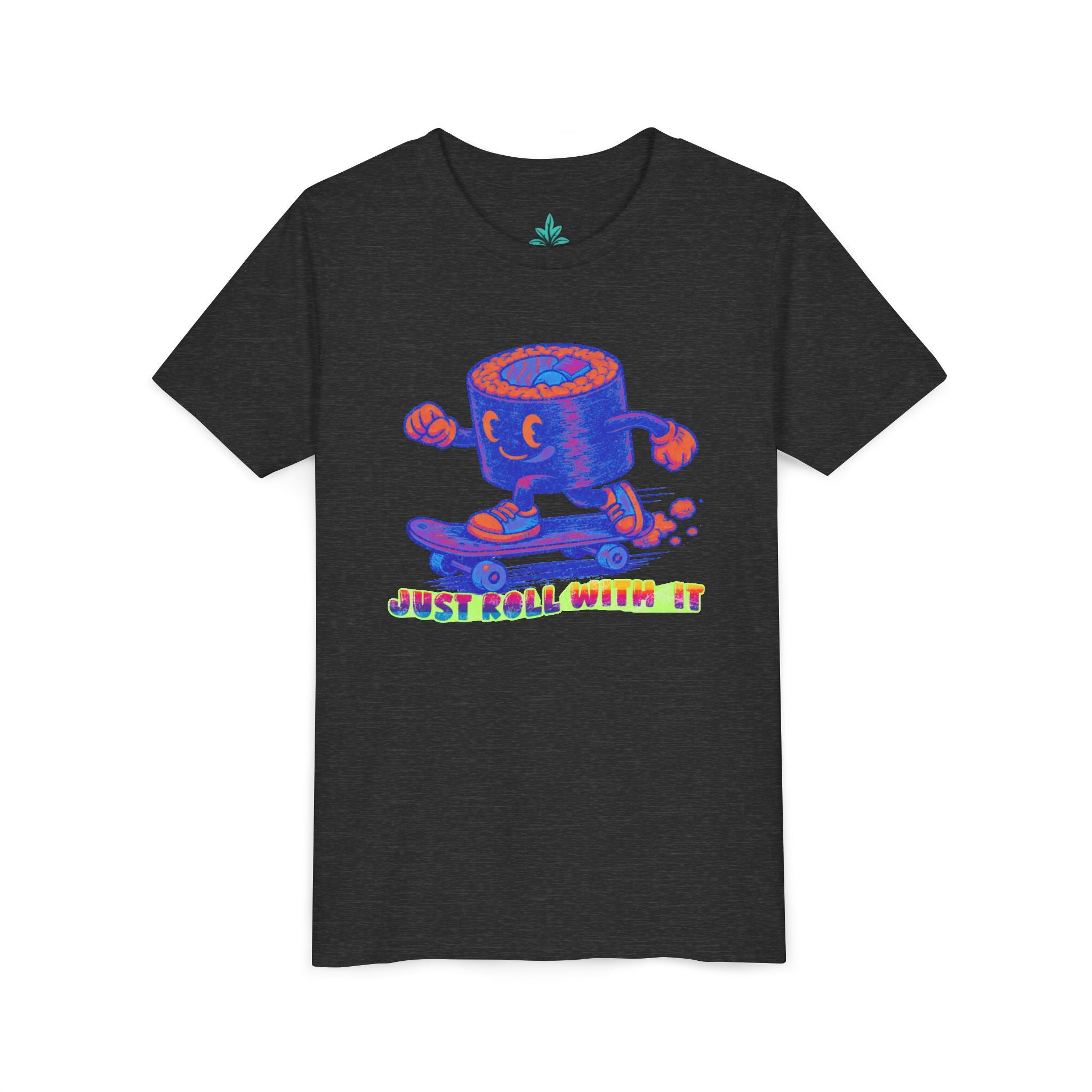 'Just Roll With It' Skate Sushi - The Hadley Youth Tee