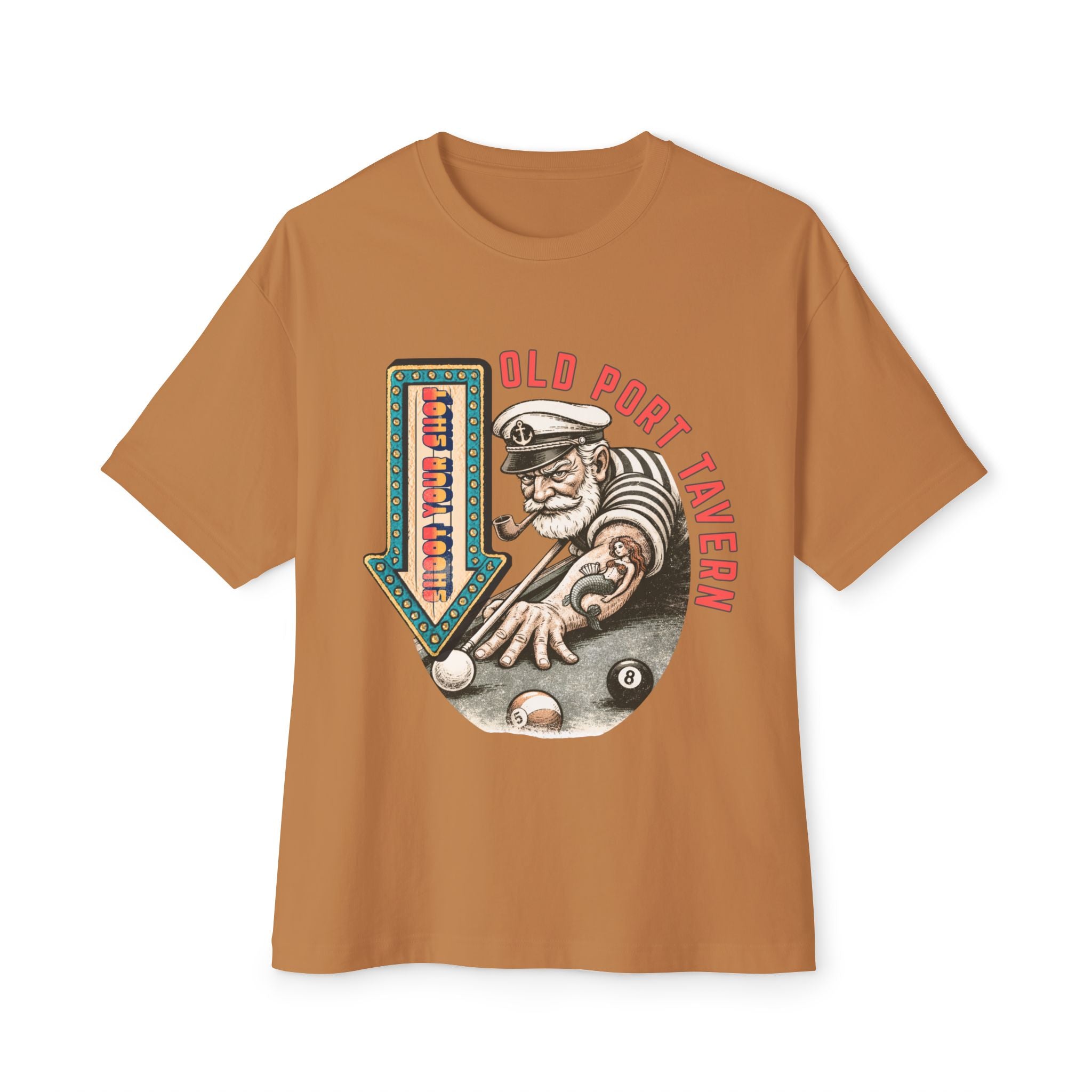 Old Port Tavern Billiards - Retro Tee